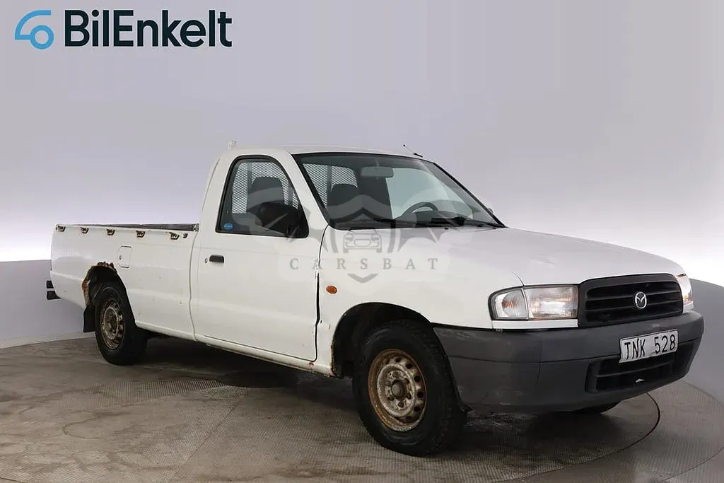 Mazda b2500 2-dörrars 2.5 td manuell drag 84hk 2002