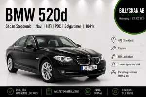 BMW 5 Series 2012