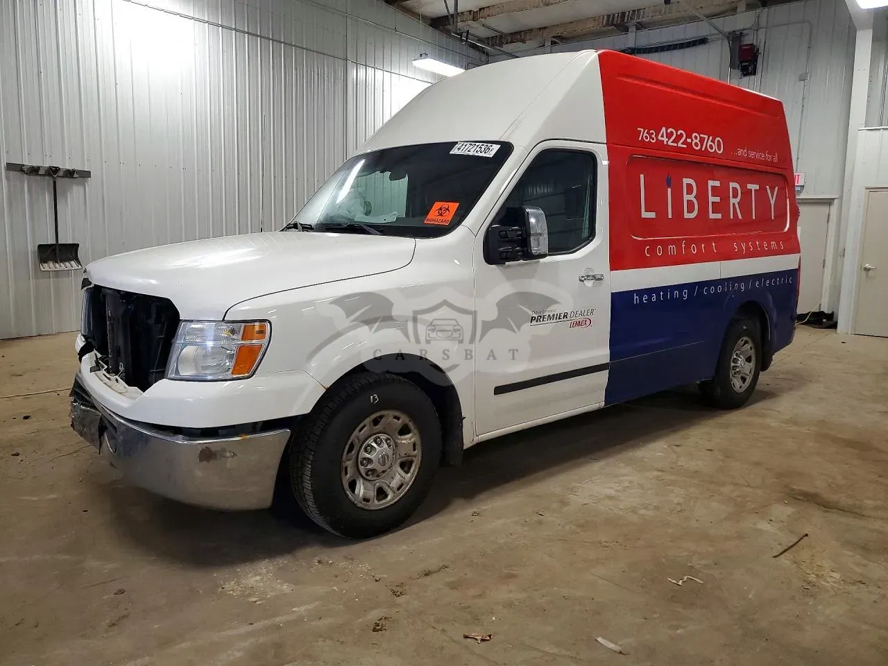 Nissan NV series 5.6L 8 2012