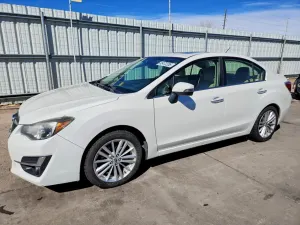 Subaru Impreza 2.0L 4 2015