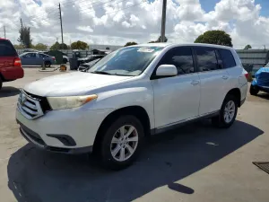 Toyota Highlander 2.7L 4 2012
