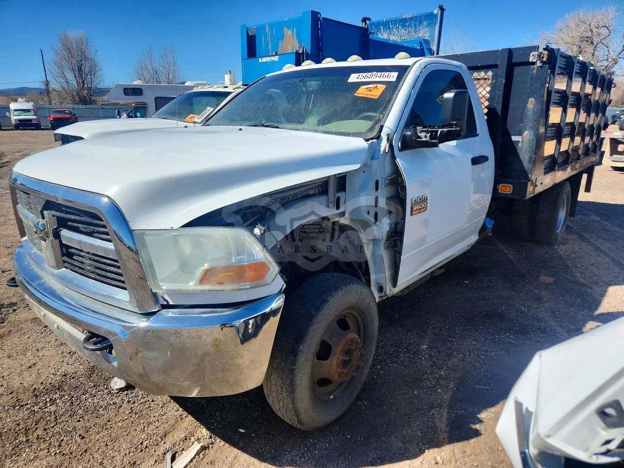 RAM 3500 6.7L 6 2012