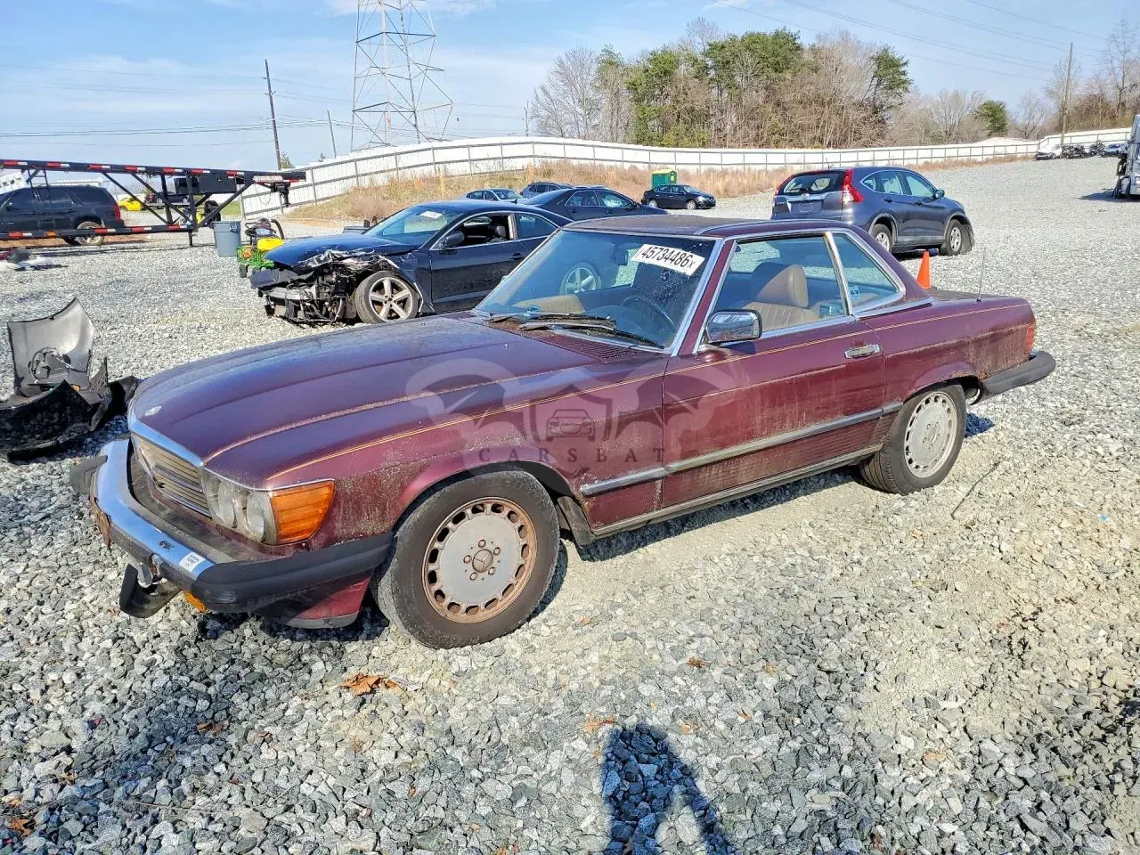 Mercedes-Benz 560 5.5L 8 1986