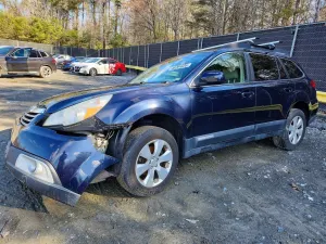 Subaru Outback 2.5L 4 2012