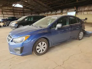 Subaru Impreza 2.0L 4 2012