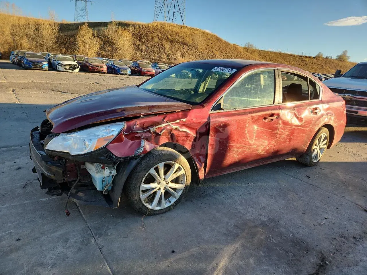Subaru Legacy 2.5L 4 2013