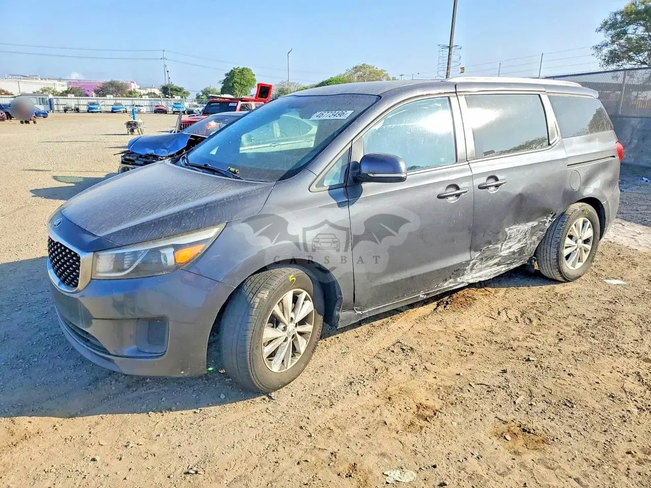 Kia Sedona 3.3L 6 2016