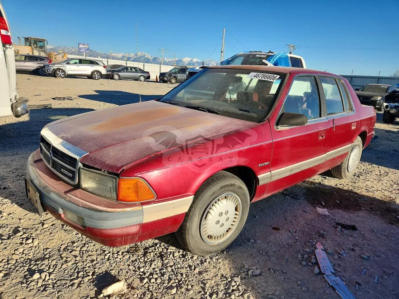 Dodge Spirit 2.5L 4 1989