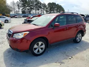 Subaru Forester 2.5L 4 2016