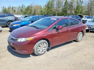 Honda Civic 1.8L 4 2012