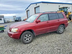 Toyota Highlander 2.4L 4 2007