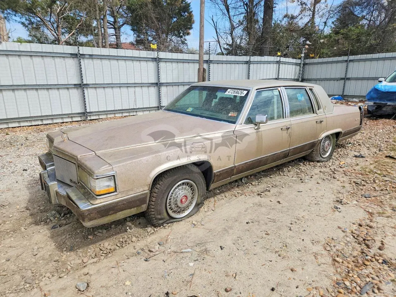 Cadillac Brougham 5.7L 8 1992
