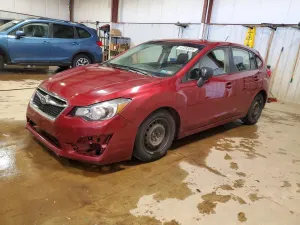 Subaru Impreza 2.0L 4 2016