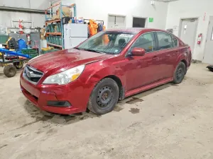 Subaru Legacy 2.5L 4 2012