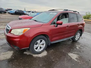 Subaru Forester 2.5L 4 2014