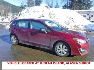 Subaru Impreza 2.0L 4 2016