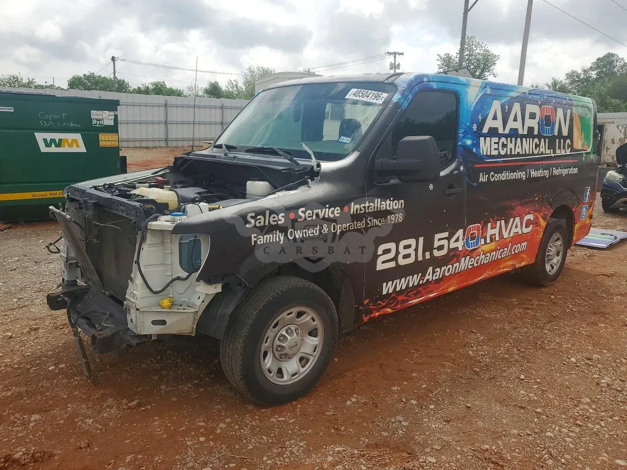 Nissan NV series 4.0L 6 2016