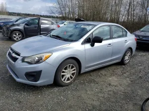 Subaru Impreza 2.0L 4 2012
