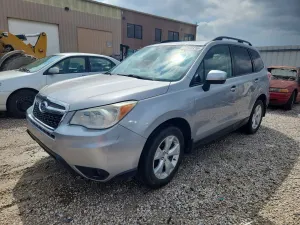 Subaru Forester 2.5L 4 2015