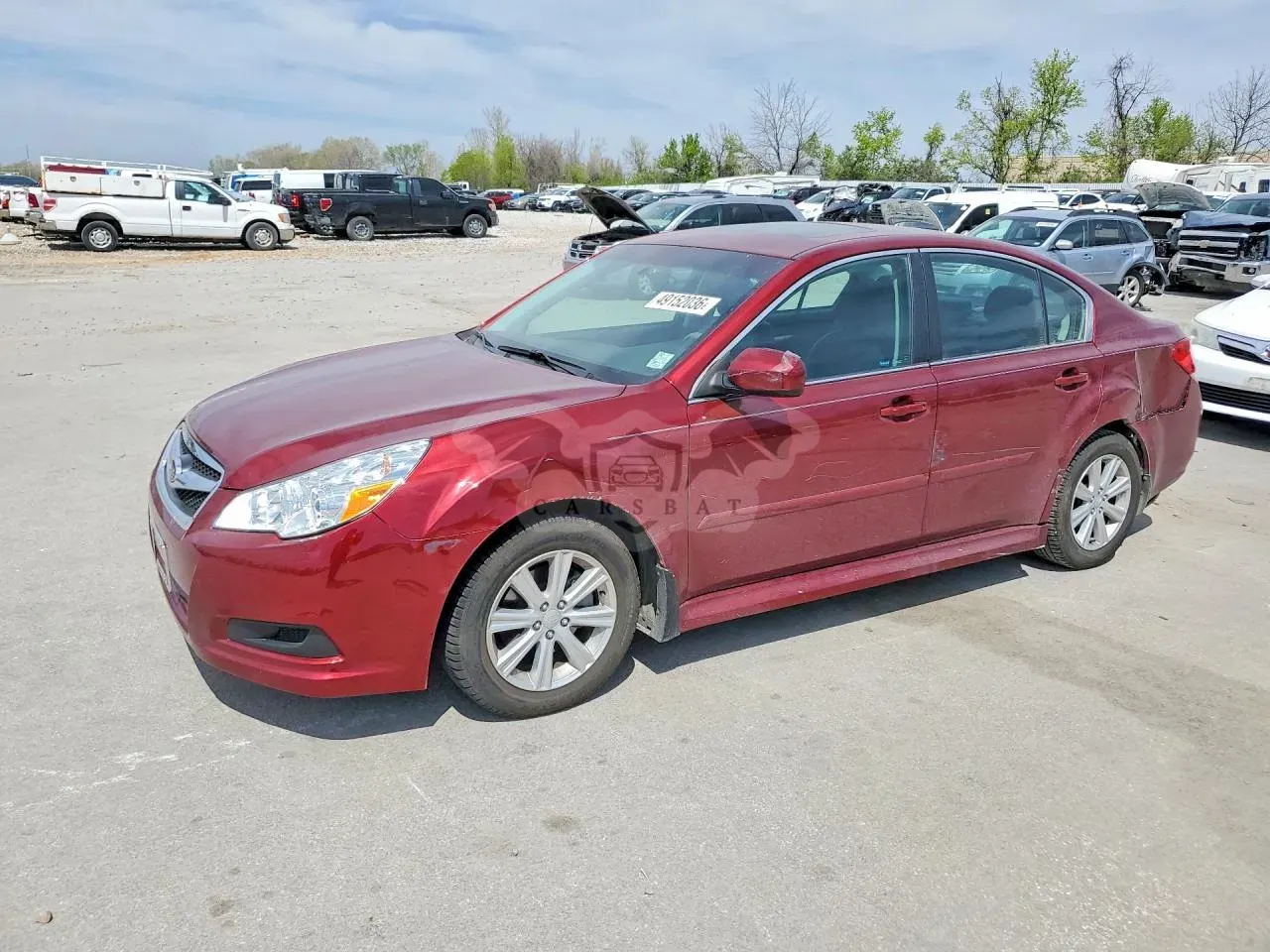 Subaru Legacy 2.5L 4 2012