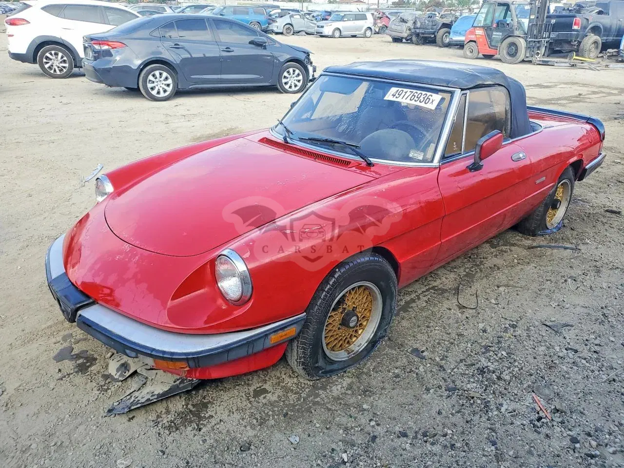 Alfa Romeo Spider 2.0L 4 1988