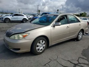 Toyota Camry 2.4L 4 2002