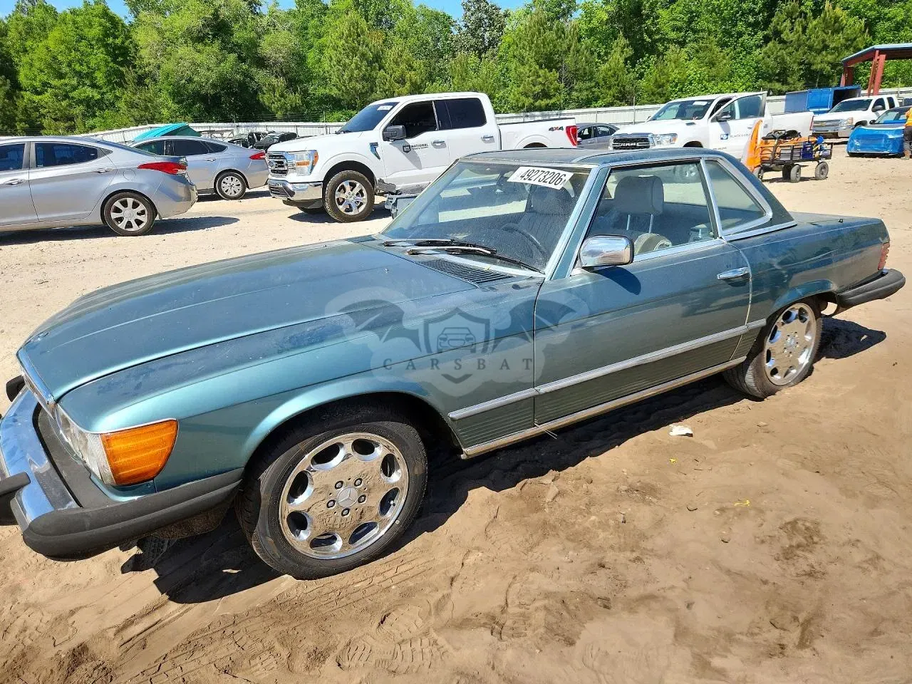 Mercedes-Benz 380 3.8L 8 1985
