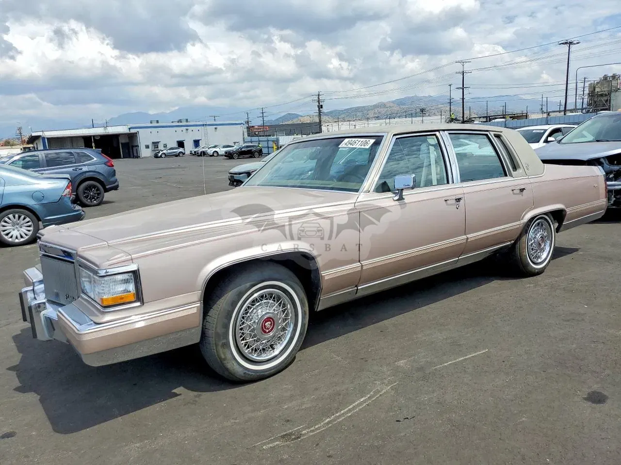 Cadillac Brougham 5.7L 8 1992