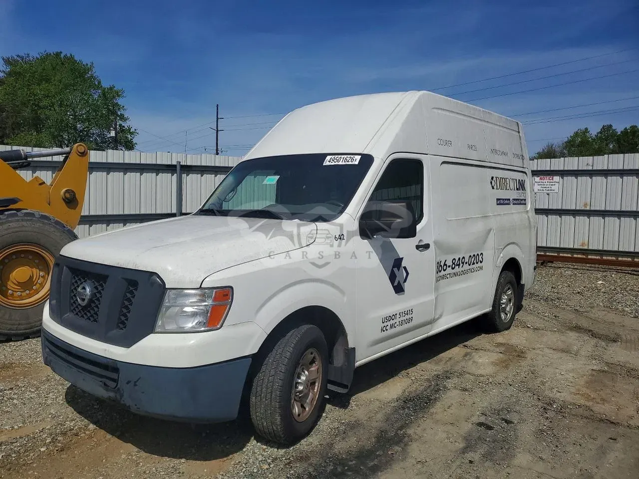 Nissan NV2500 4.0L 6 2014