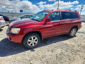 Toyota Highlander 3.3L 6 2007