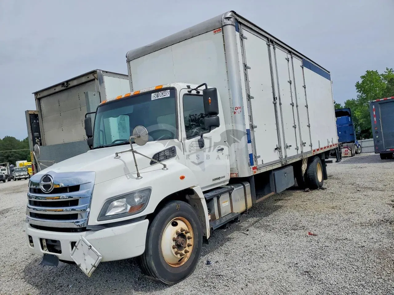 Hino Motors 258 / 268 7.6L 6 2017