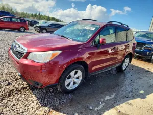 Subaru Forester 2.5L 4 2015