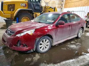 Subaru Legacy 2.5L 4 2012