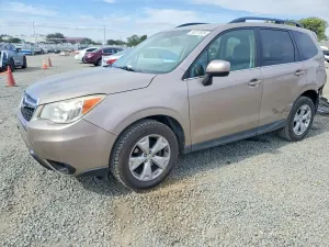 Subaru Forester 2.5L 4 2015