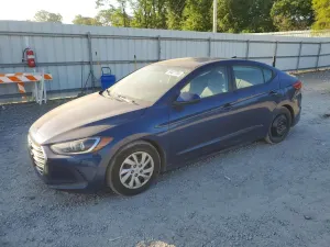 Hyundai Elantra 2.0L 4 2017