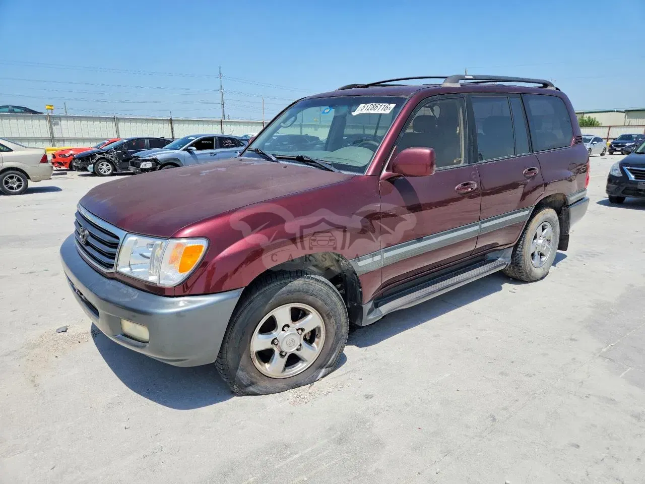 Toyota Land Cruiser 4.7L 8 2001