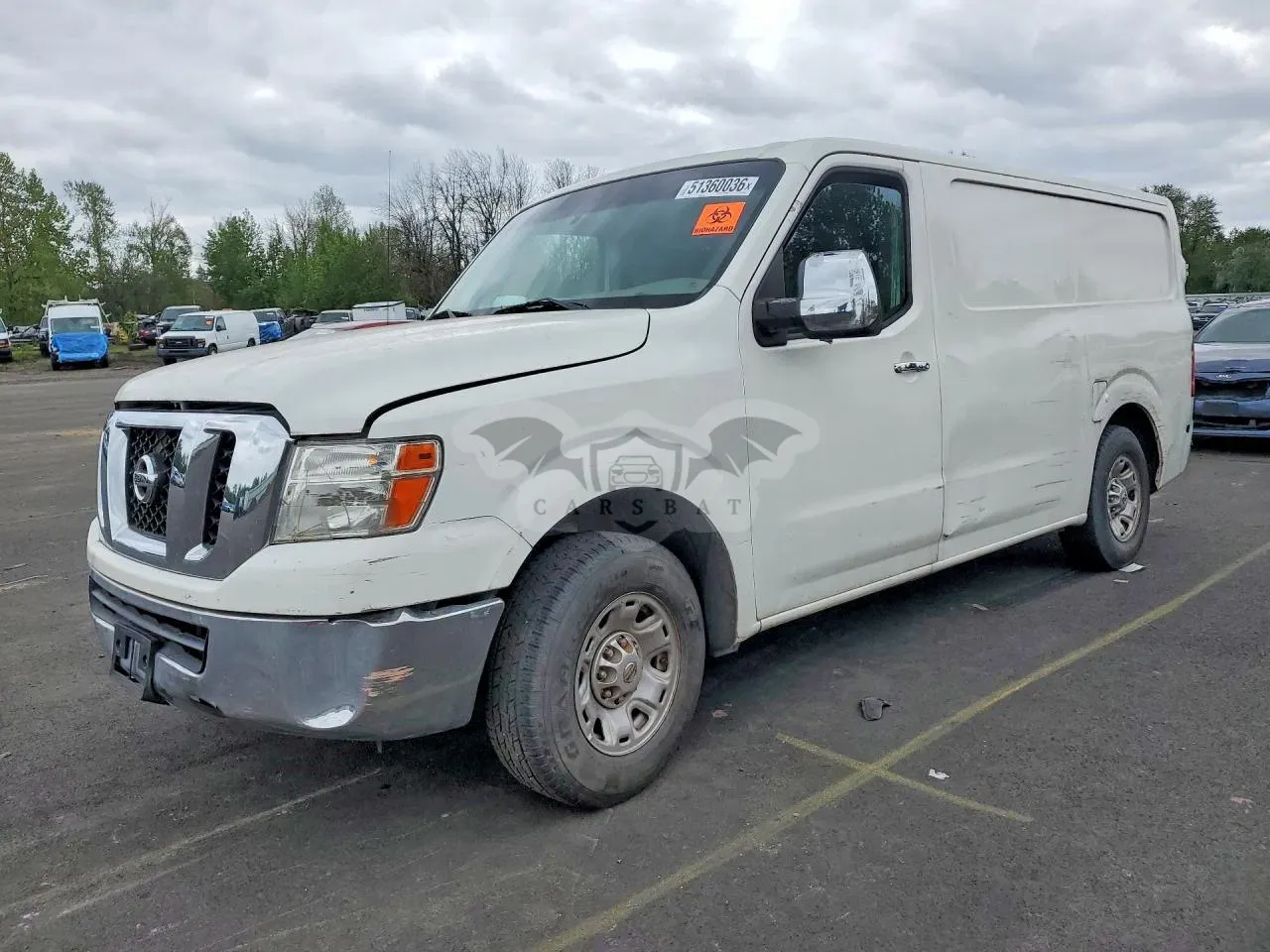 Nissan NV series 4.0L 6 2012