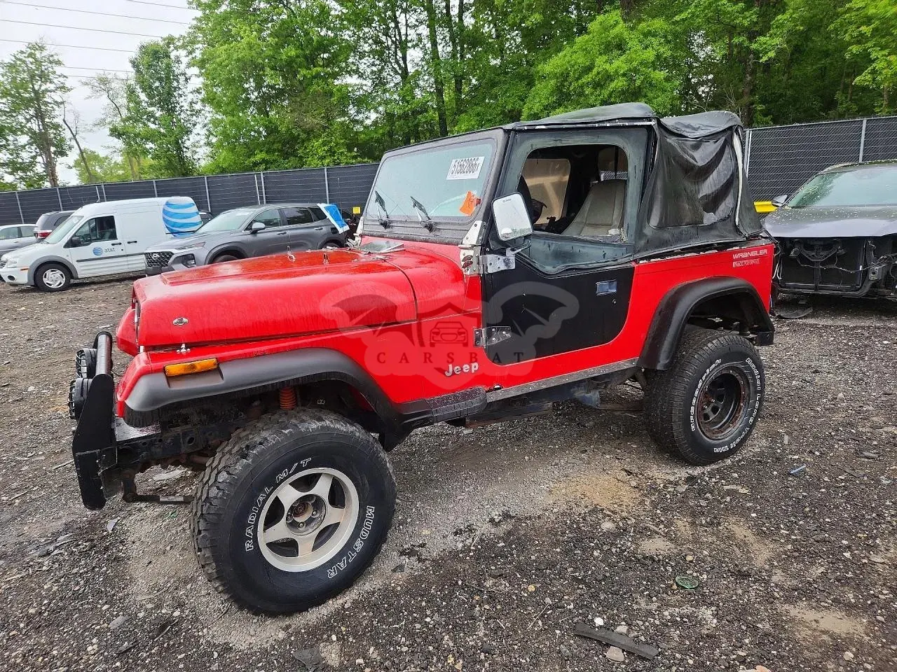 Jeep Wrangler 2.5L 4 1993