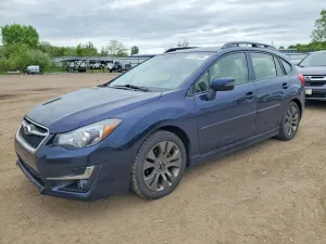 Subaru Impreza 2.0L 4 2016