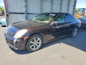 Infiniti G35 3.5L 6 2005
