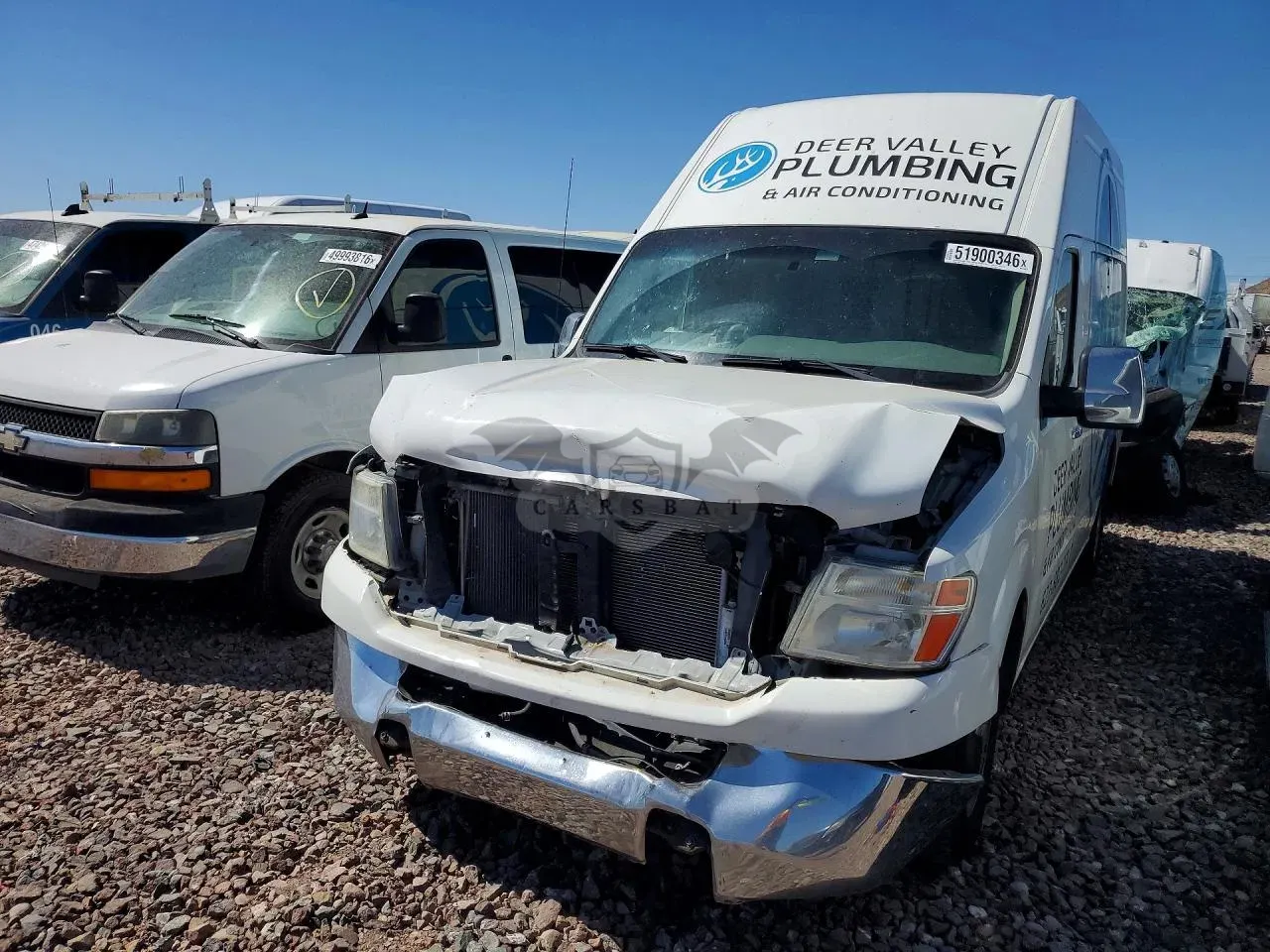 Nissan NV series 5.6L 8 2012