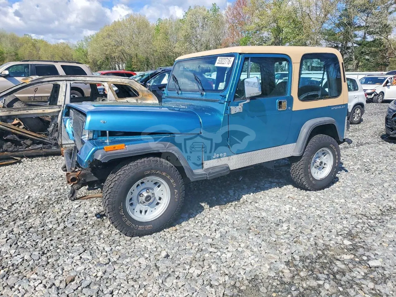Jeep Wrangler 2.5L 4 1993