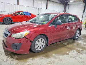 Subaru Impreza 2.0L 4 2012