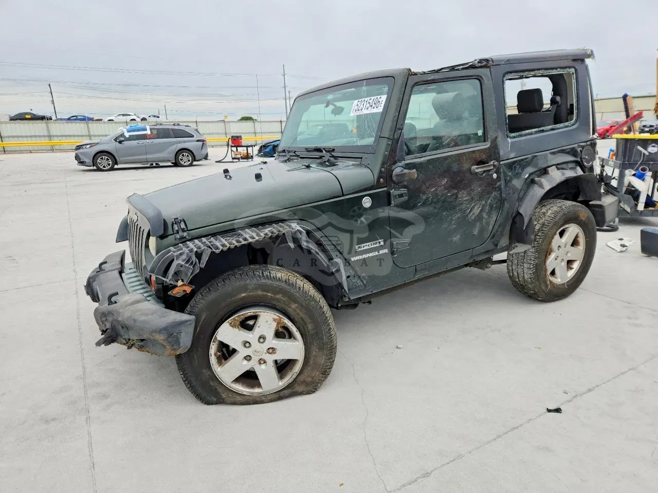 Jeep Wrangler 3.8L 6 2010