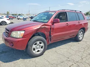Toyota Highlander 2.4L 4 2006