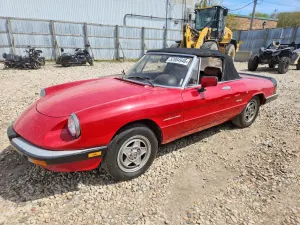 Alfa Romeo Spider 2.0L 4 1988