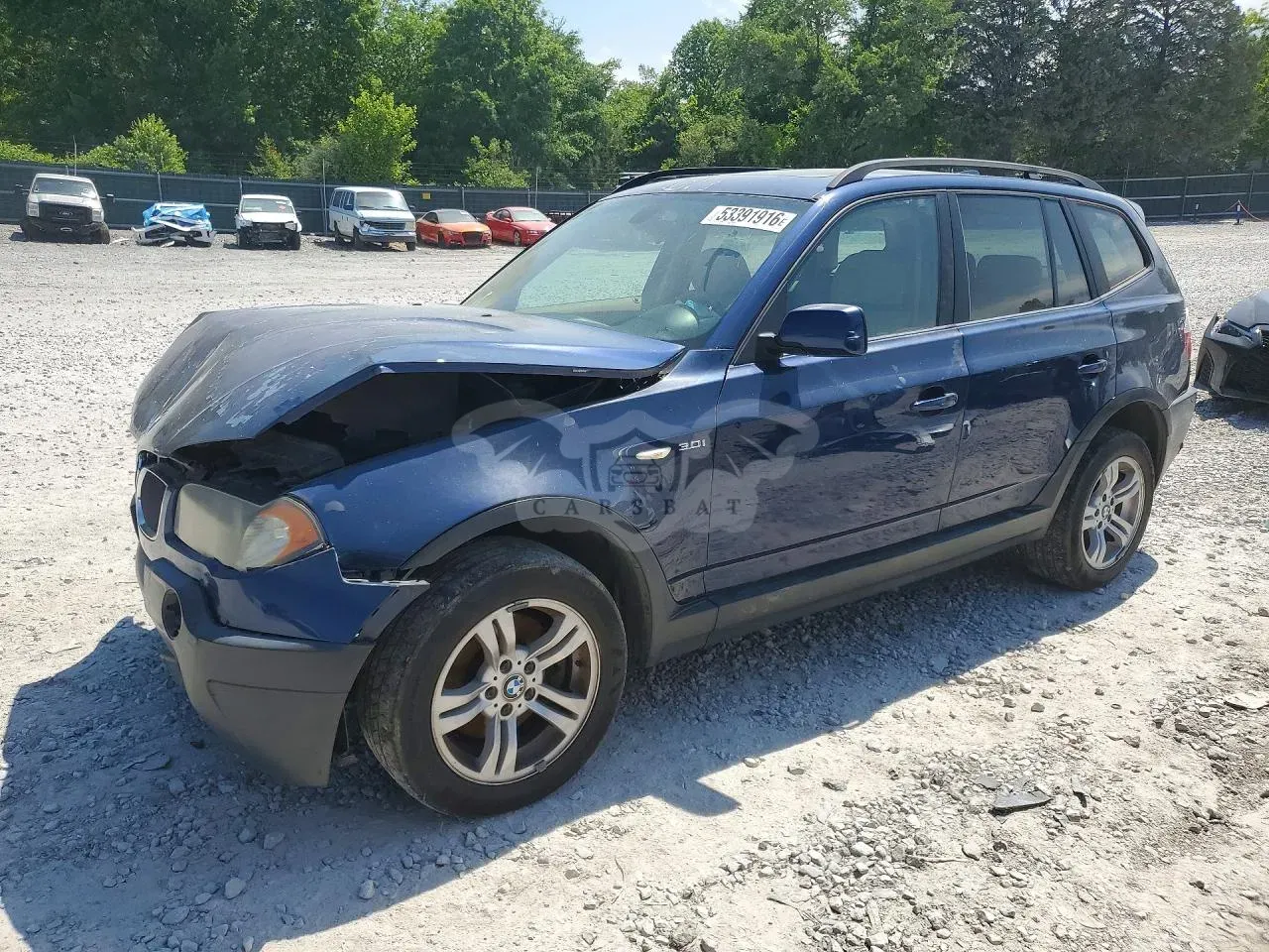 BMW X3 3.0L 6 2005