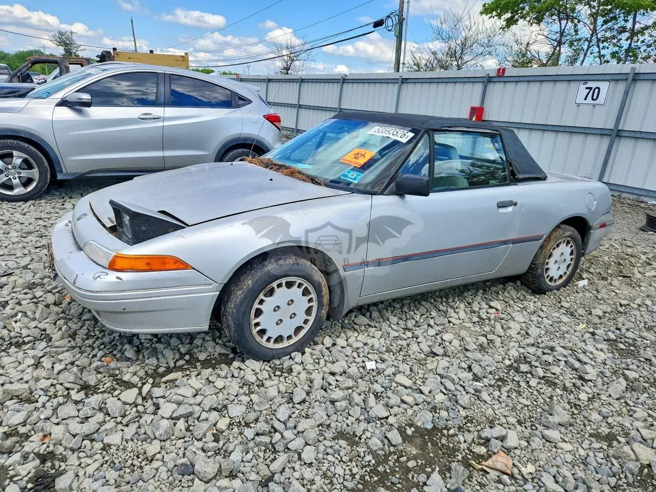 Mercury Capri 1.6L 4 1991
