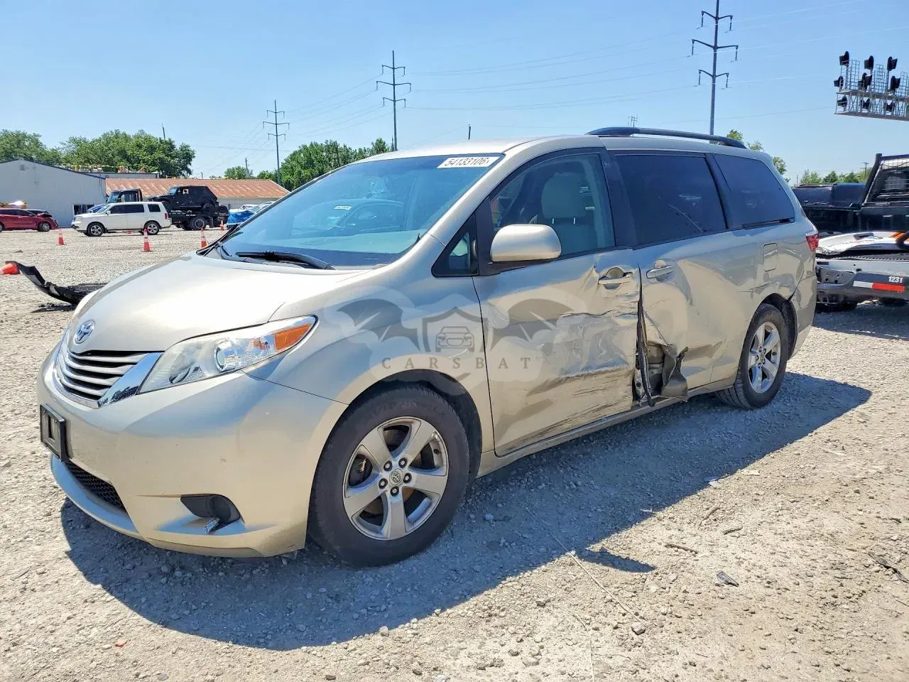 Toyota Sienna 3.5L 6 2015