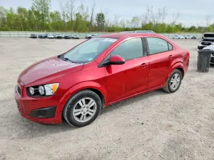 Chevrolet Aveo (Sonic) 1.8L 4 2012